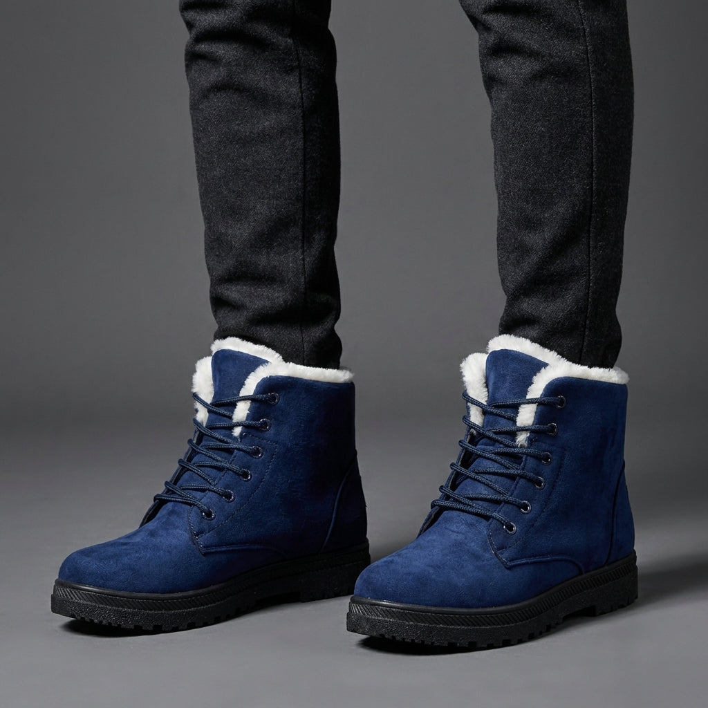 Amelia Faux Leather Ankle Boots
