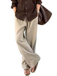 Signature Linen Trousers