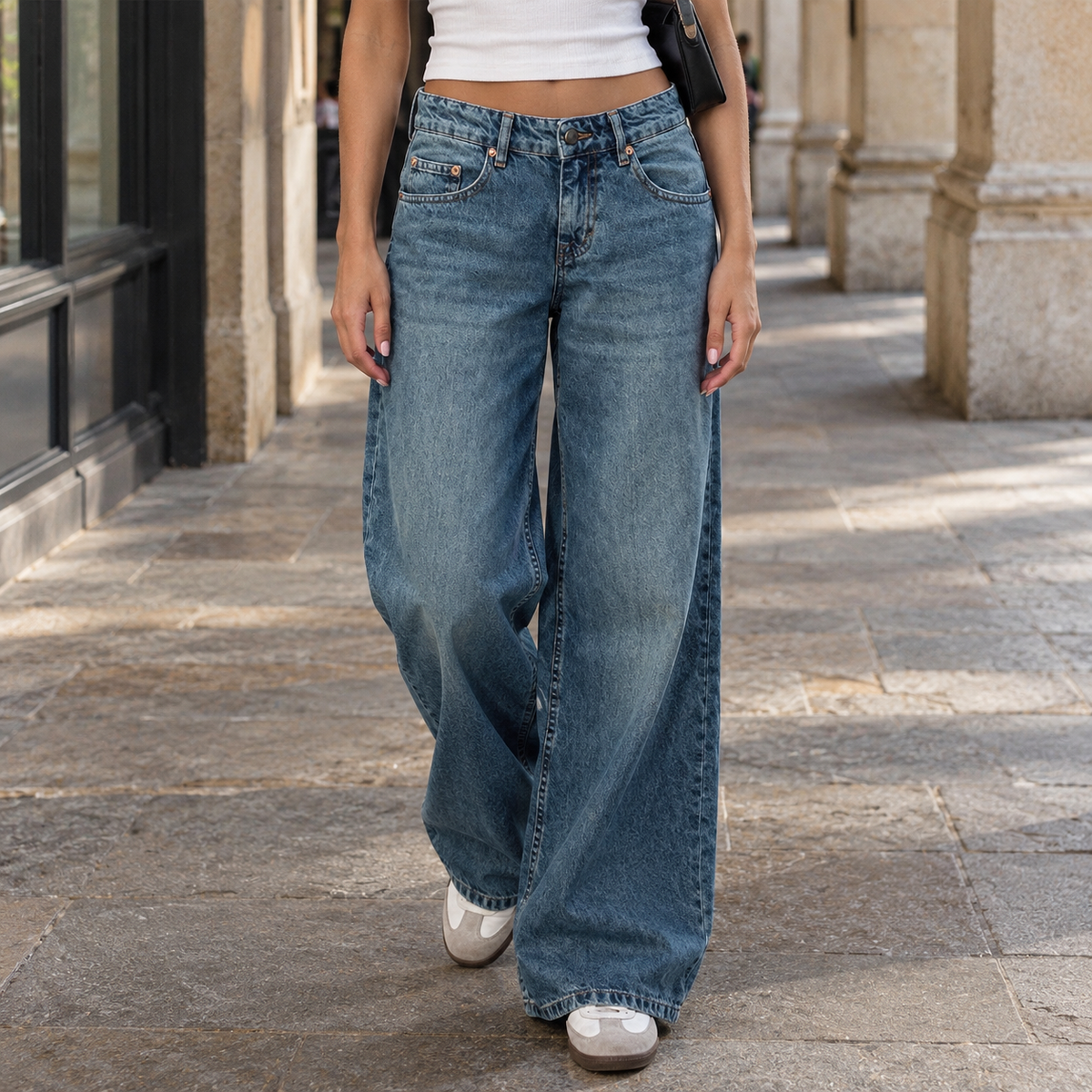 Edith-Louise Wide Leg Jeans