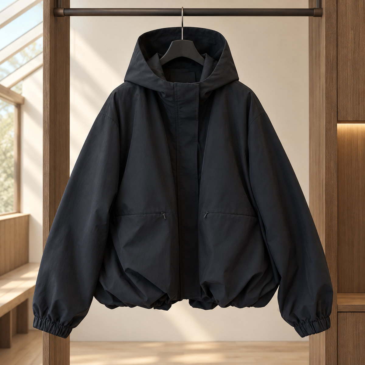 Marianne-June Balloon Hem Jacket