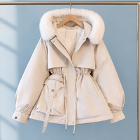 Sabina-Jade Faux Fur Trim Parka