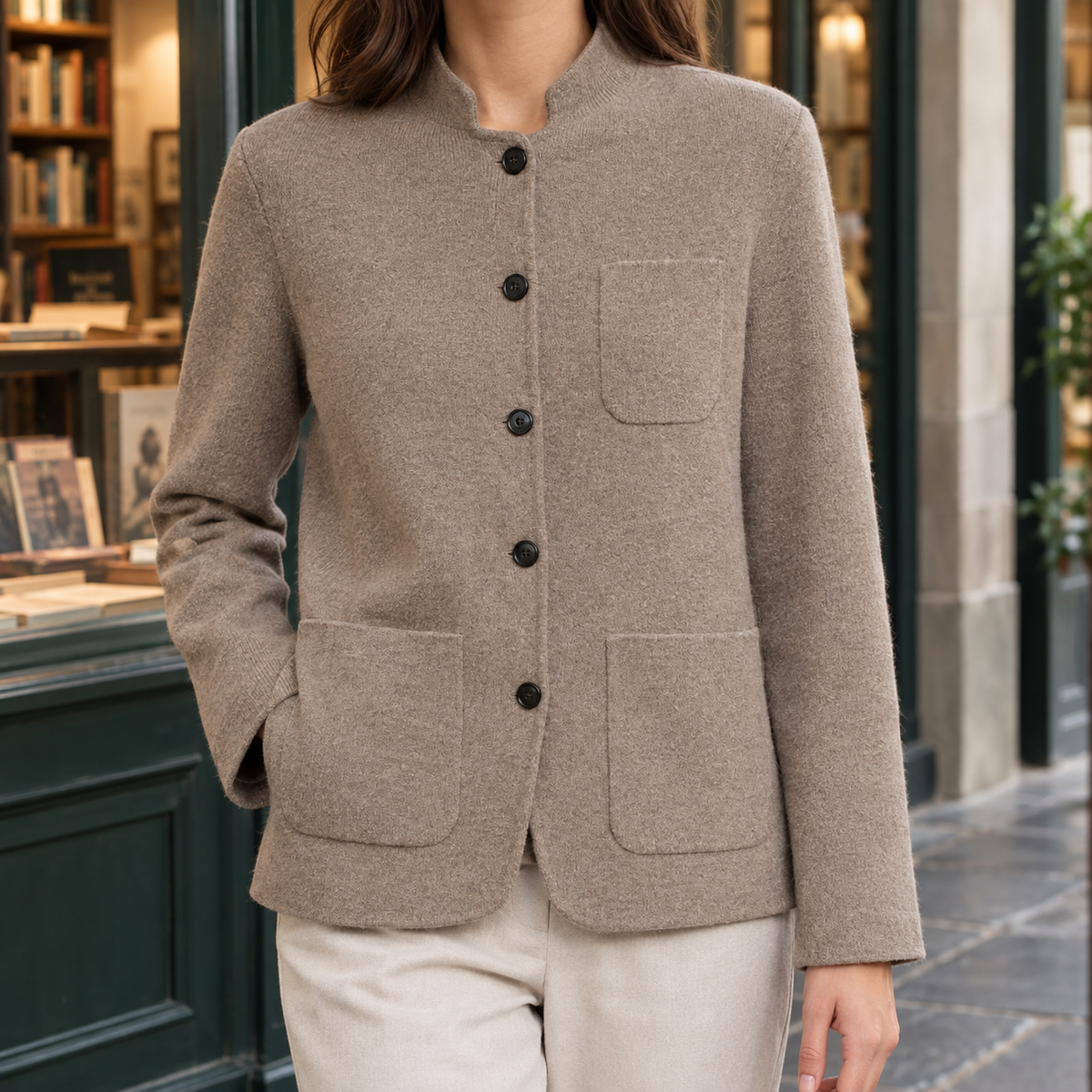 Skye Stand Collar Jacket