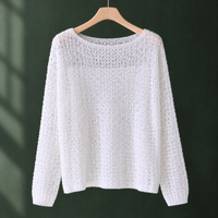 Lara-Jade Openwork Sweater