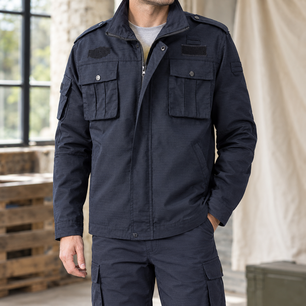 Cyprian-Rhys Utility Jacket