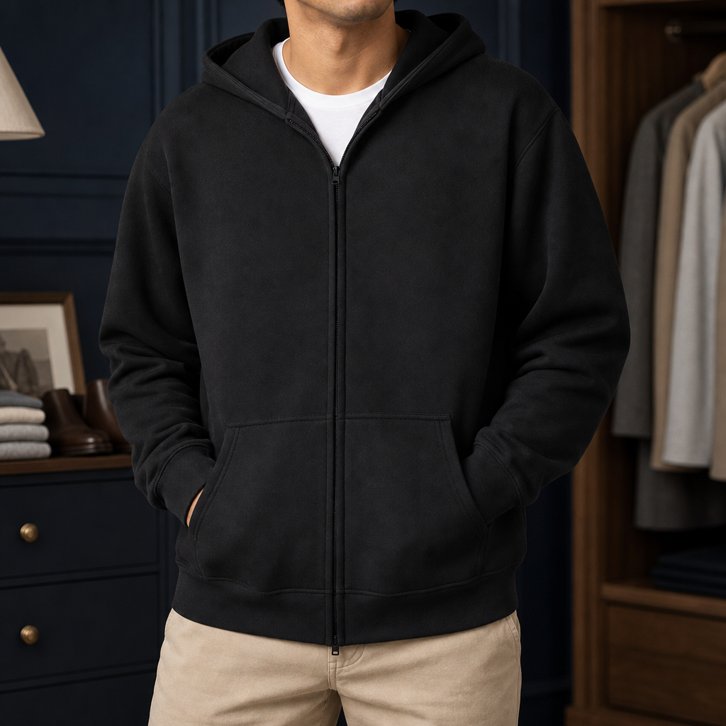 Ludovic Zip Hoodie
