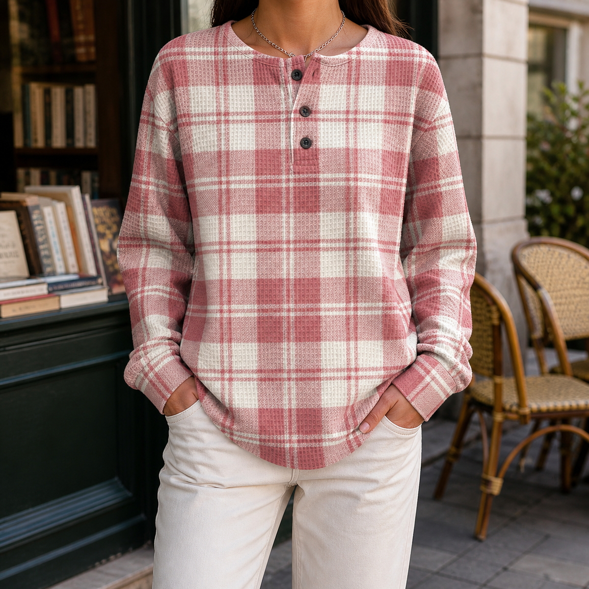 Esme-Jade Check Sweater