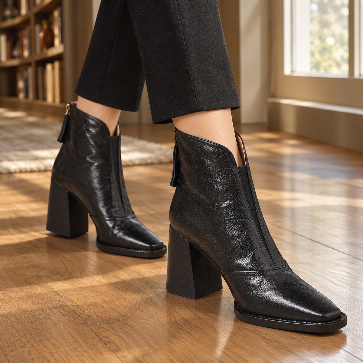 Gattinara Square Toe Boots