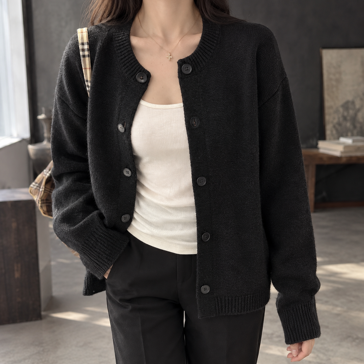 Alma Relaxed Cardigan