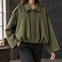 Kiera Oversized Bomber Jacket