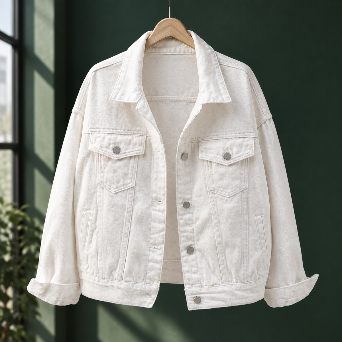 Olympia-Louise Relaxed Denim Jacket