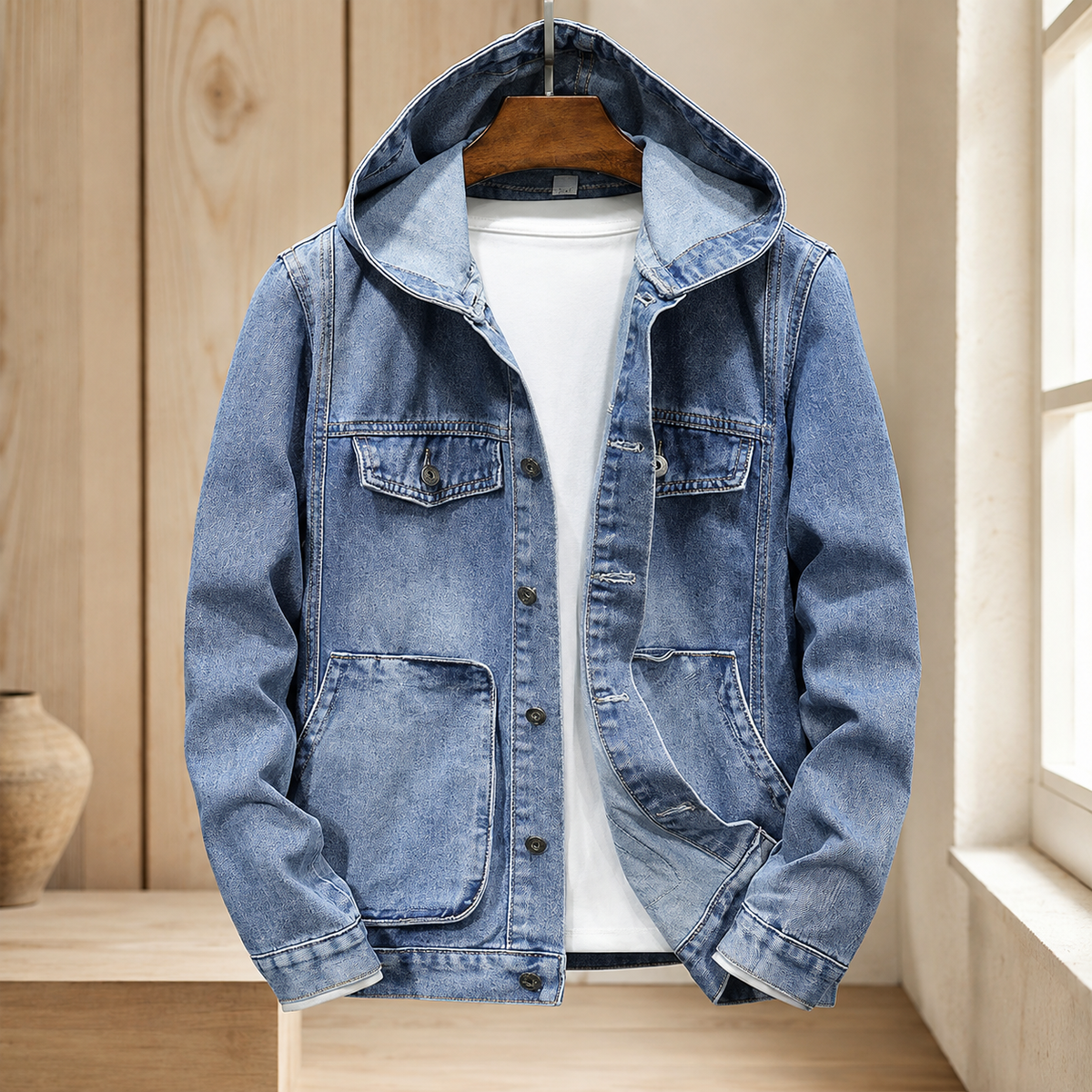 Percival-West Denim Jacket