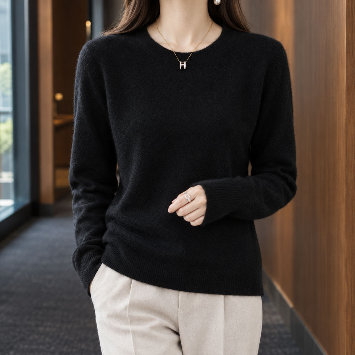 Astrid-Faye Wool Sweater