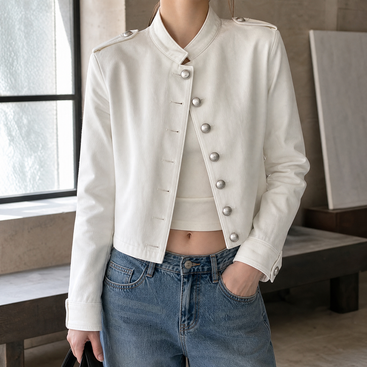 Evelina-Mae Military Jacket