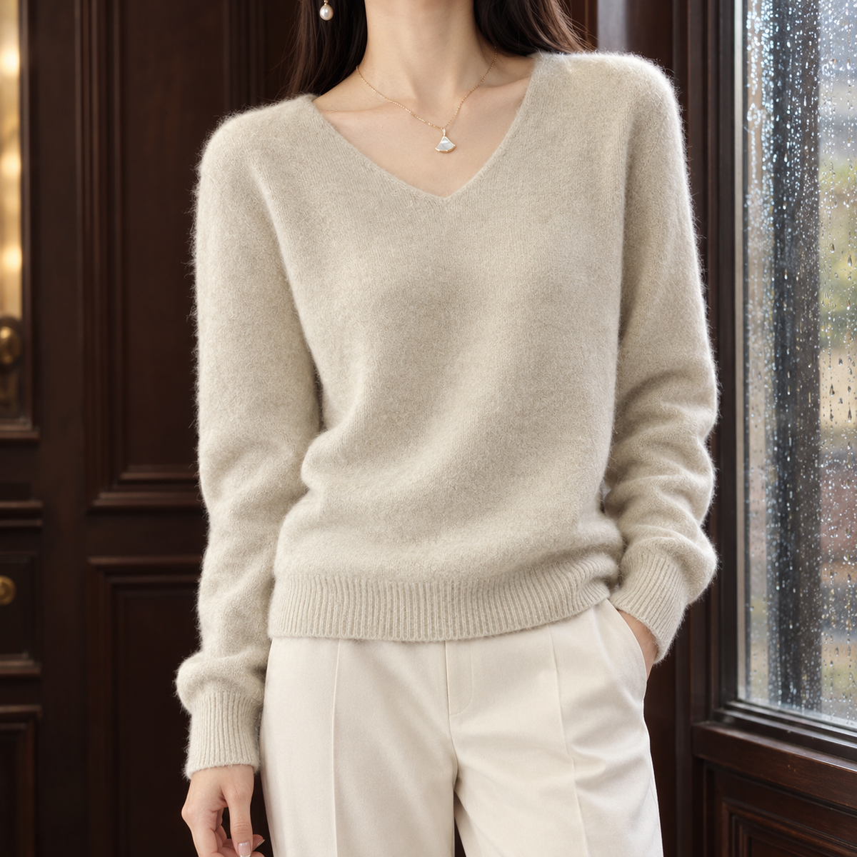 Imogen-Mae V-Neck Sweater