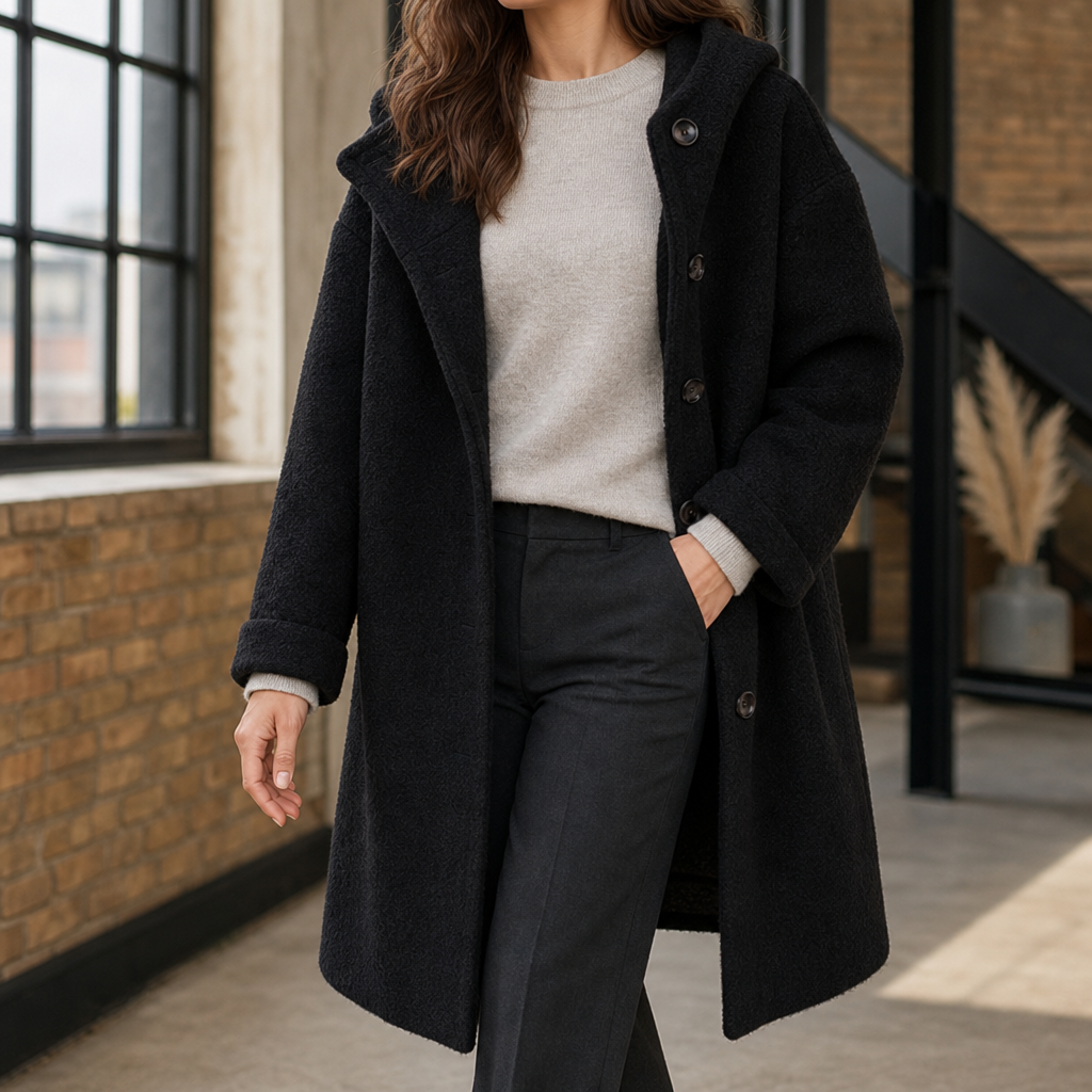 Roseline Hooded Coat