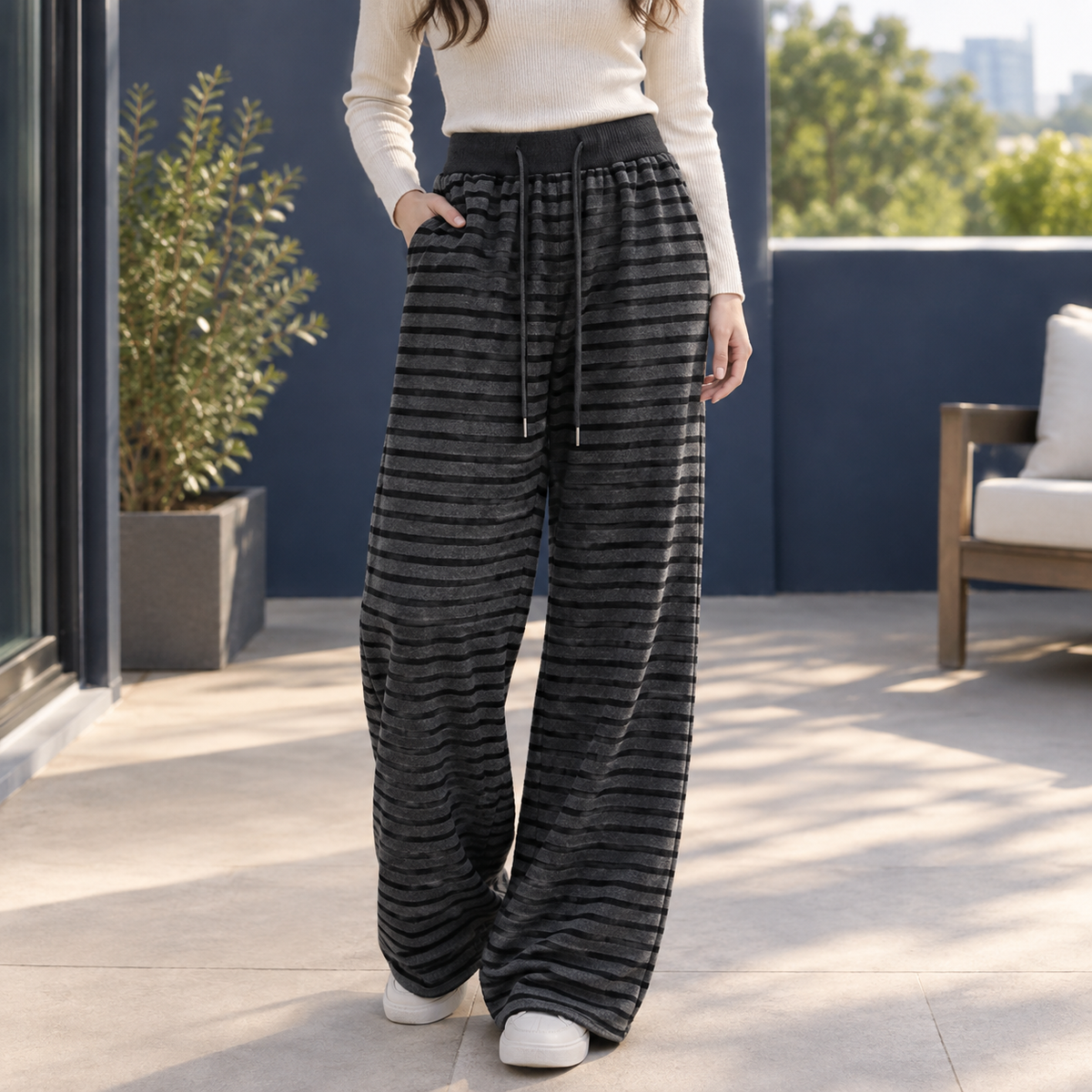 Carmen-Belle Wide Leg Pants