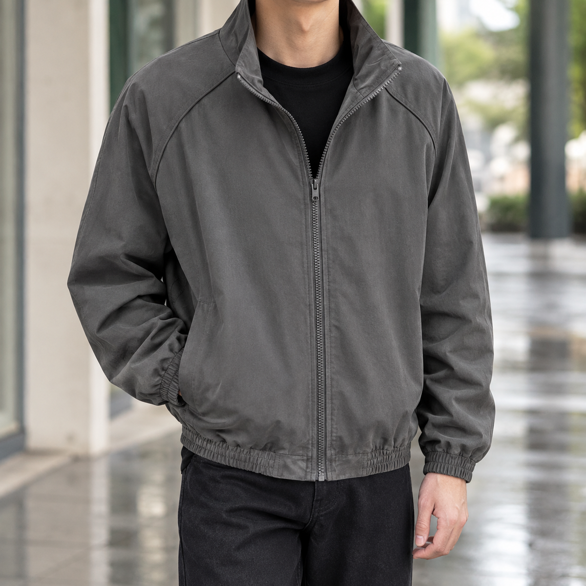 Robert Stand Collar Jacket