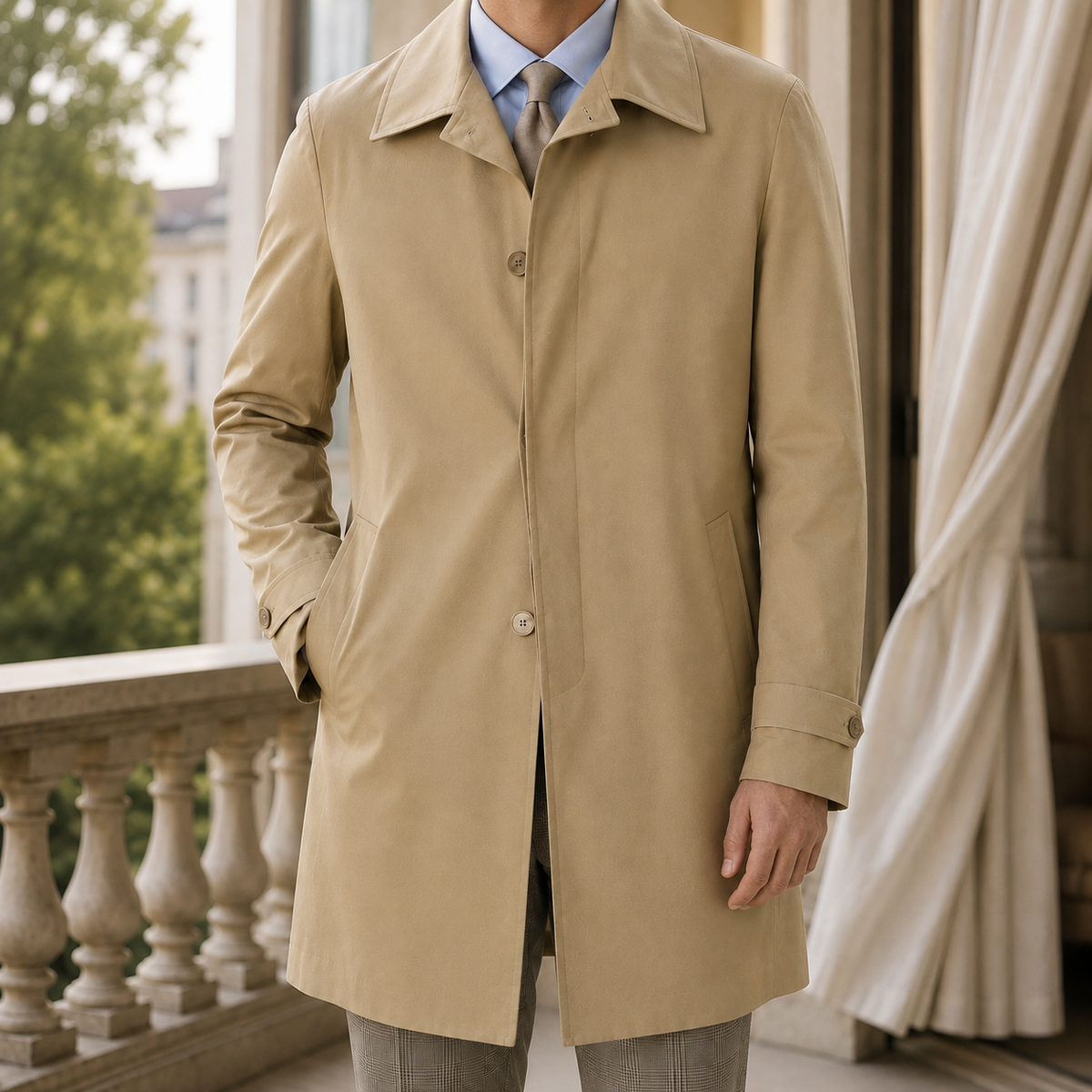 Holden Single-Breasted Trench