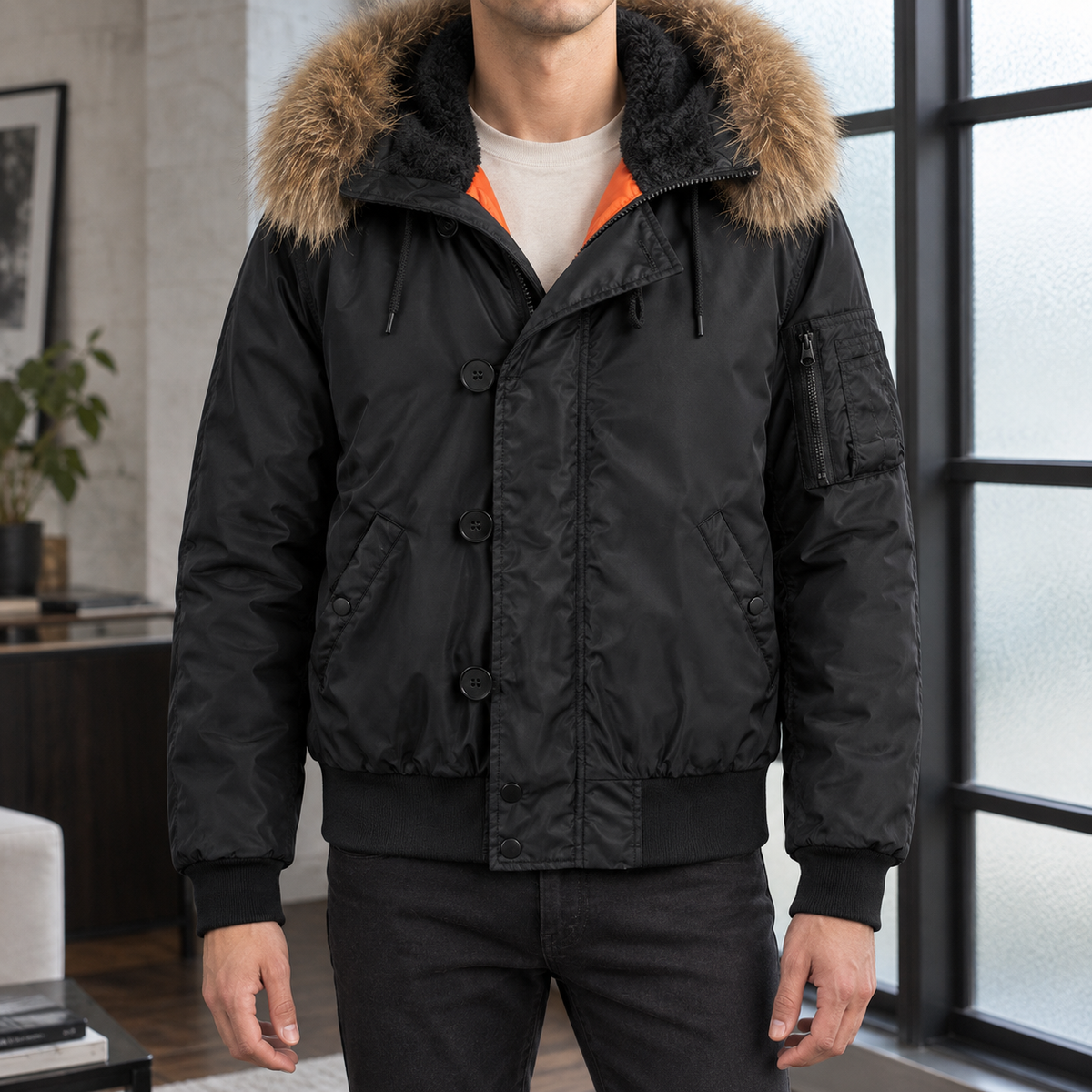 Philemon-West Aviator Jacket