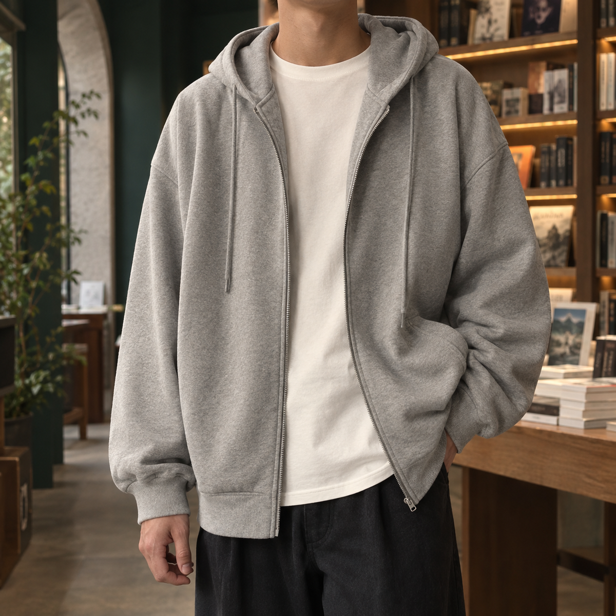 Merrick-Hayes Zip Hoodie Jacket