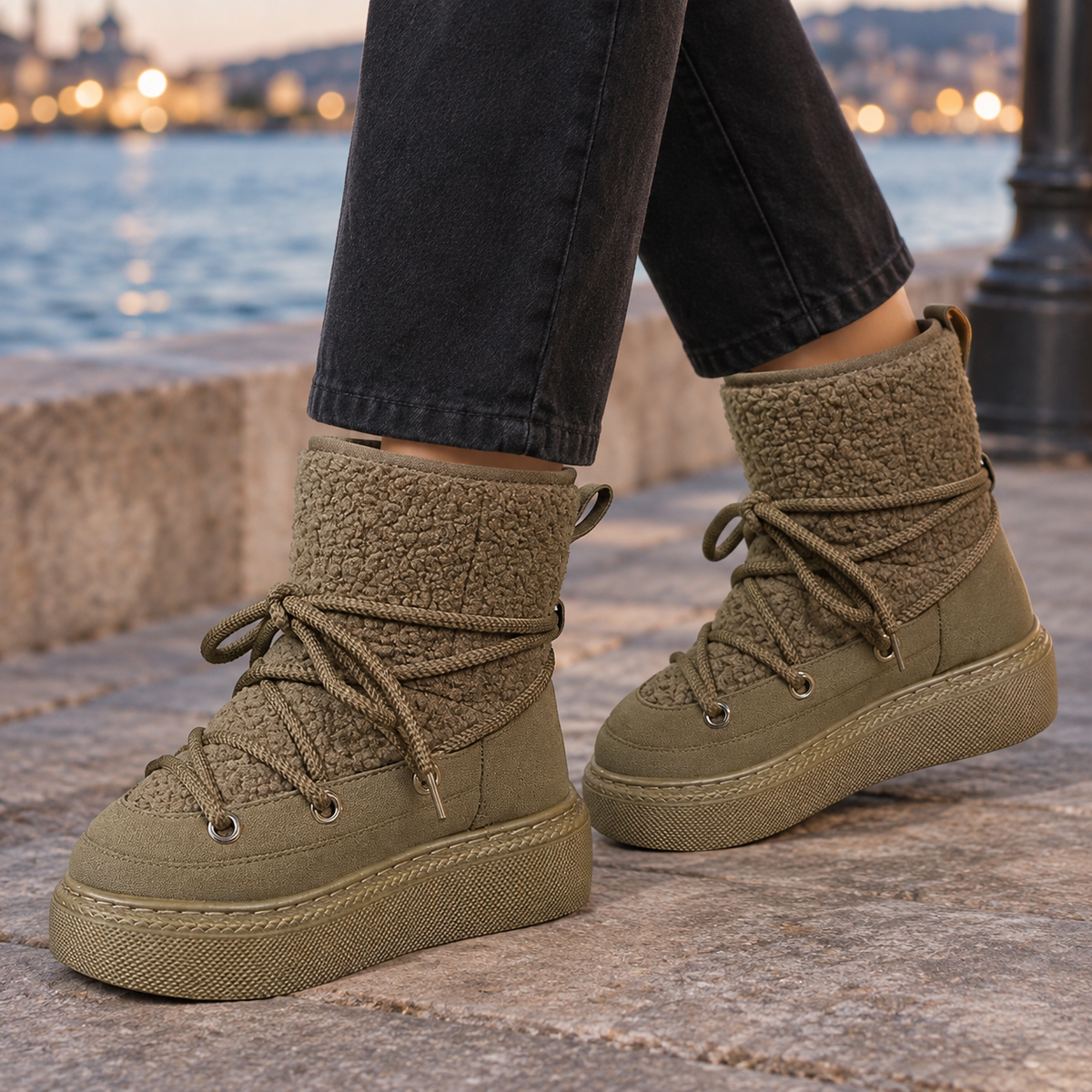 Badoer-Garda Platform Snow Boots