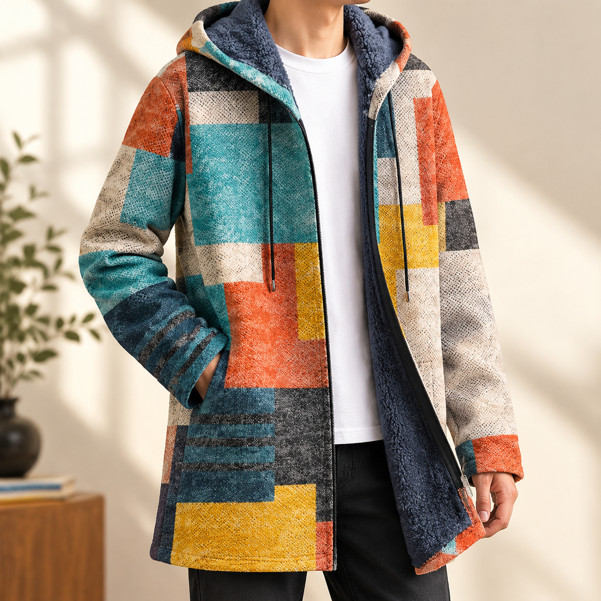 Bertrand-Wren Hooded Cardigan