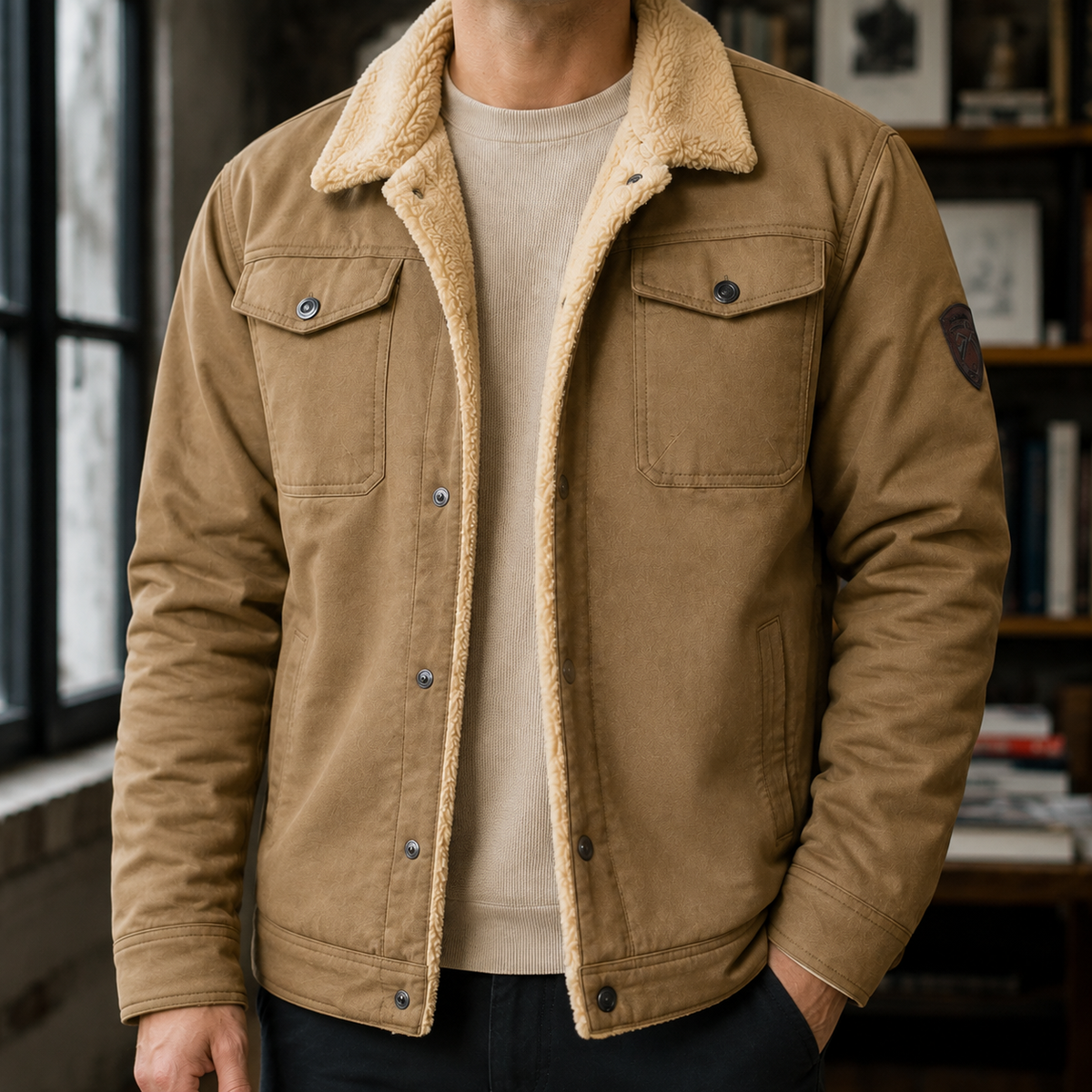 Philip Fleece Lined Jacket