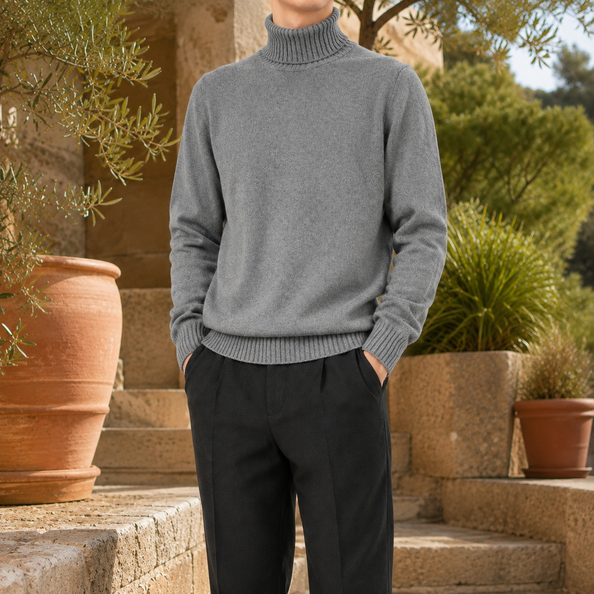 Harris Cashmere-Feel Sweater