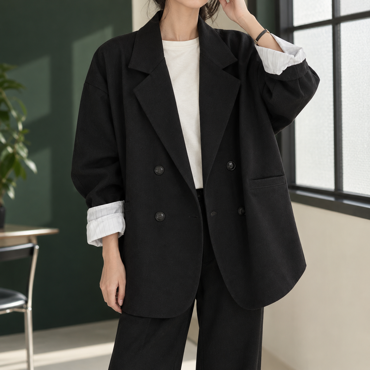 Berenice-Elise Oversized Blazer
