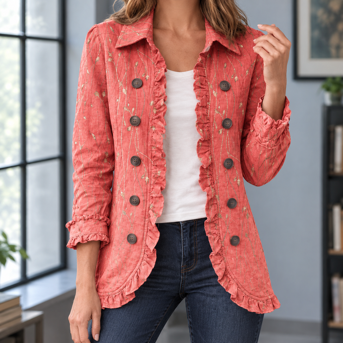 Carina-Elise Ruffle Jacket
