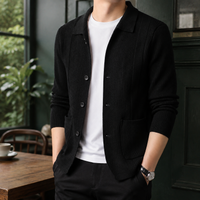 Maximilian Textured Cardigan