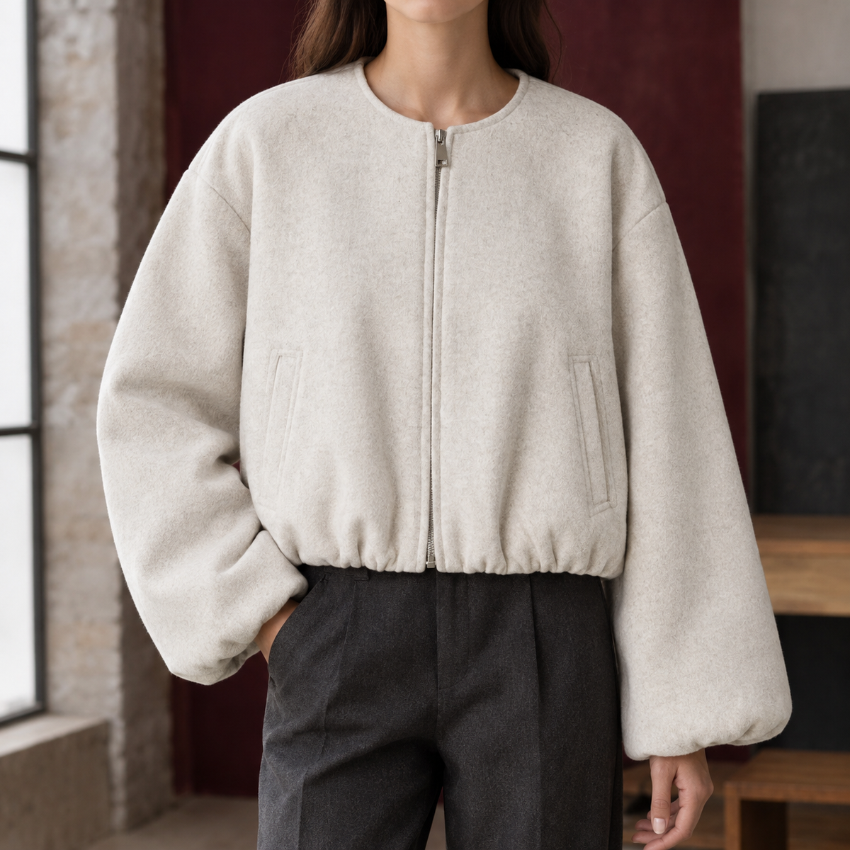 Savannah Cropped Jacket