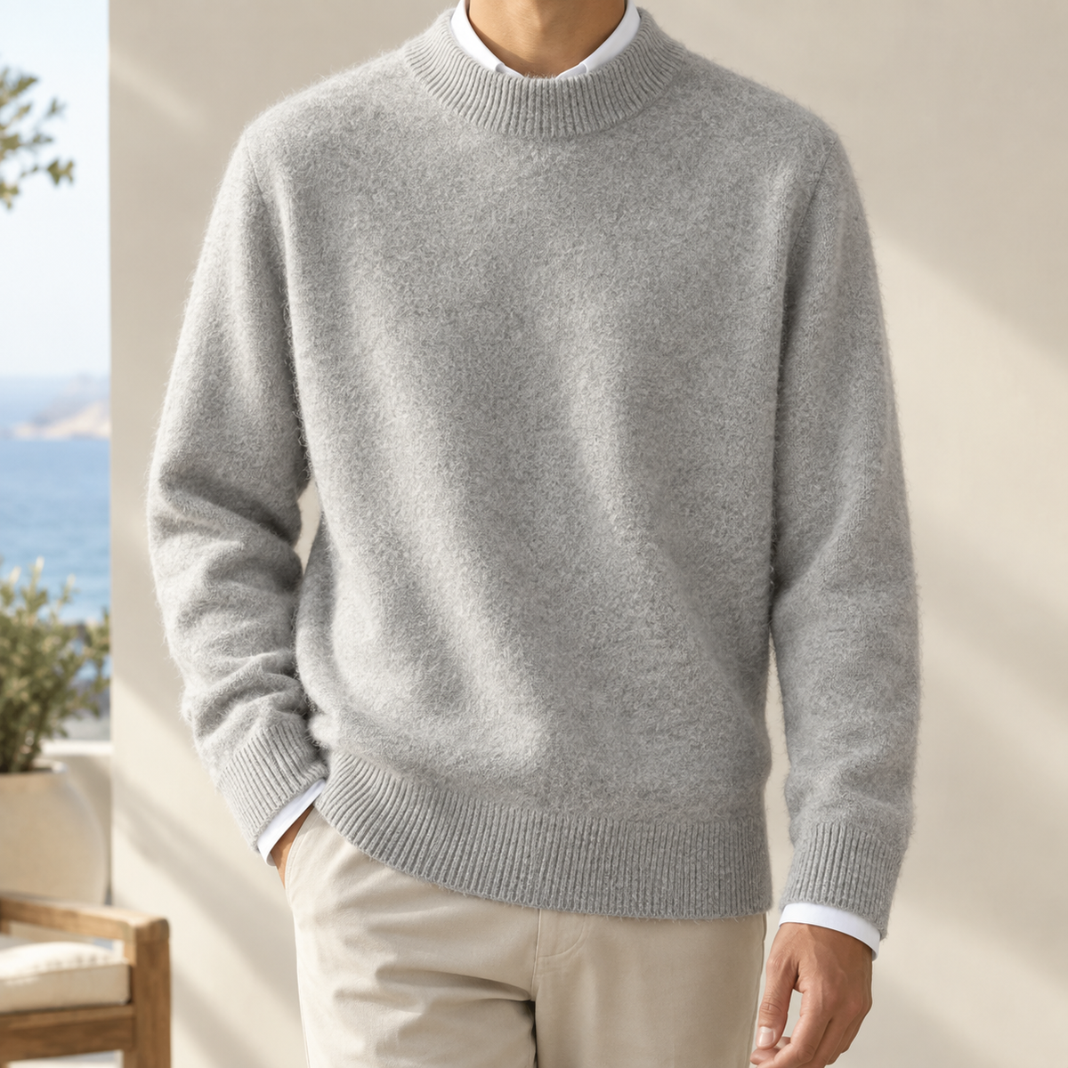 Blake Mock Neck Sweater