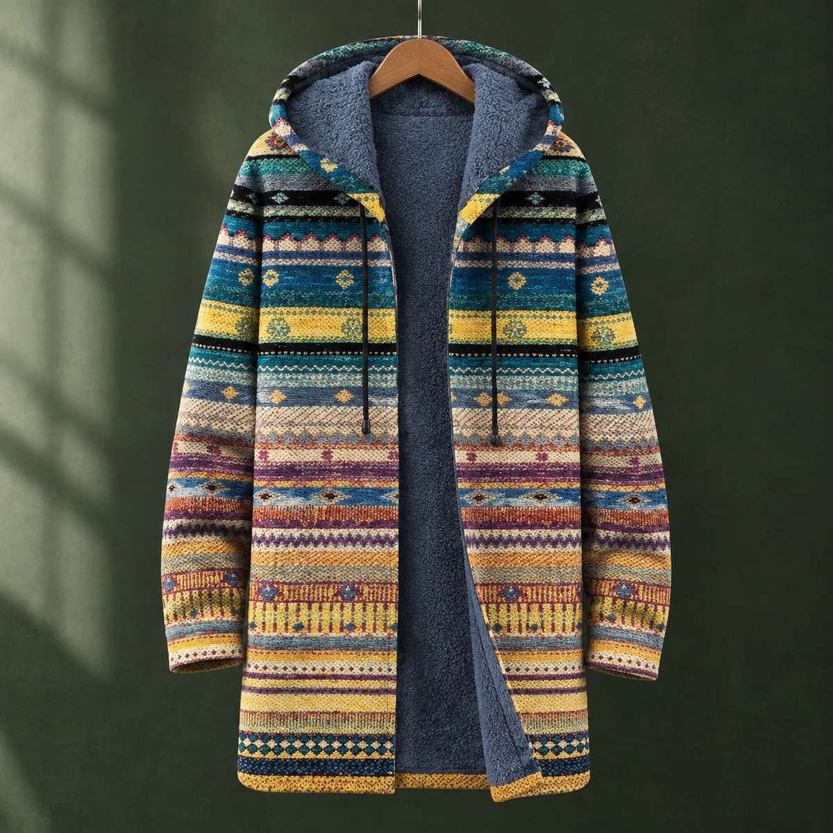Laurent-Reid Hooded Cardigan