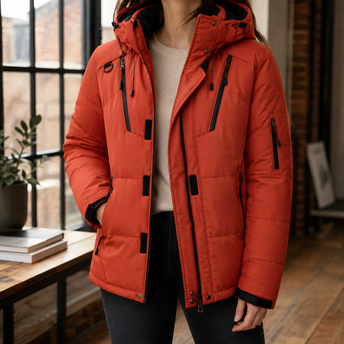 Natalia-Jade Utility Coat