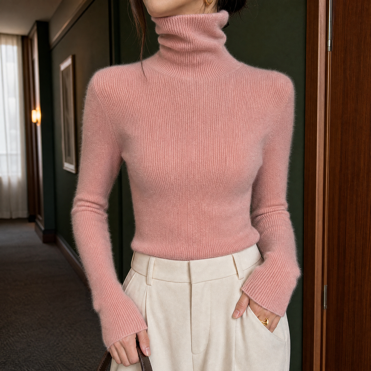 Ophelia-Lane Turtleneck Sweater