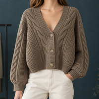 Pippa-Hope Cable Cardigan