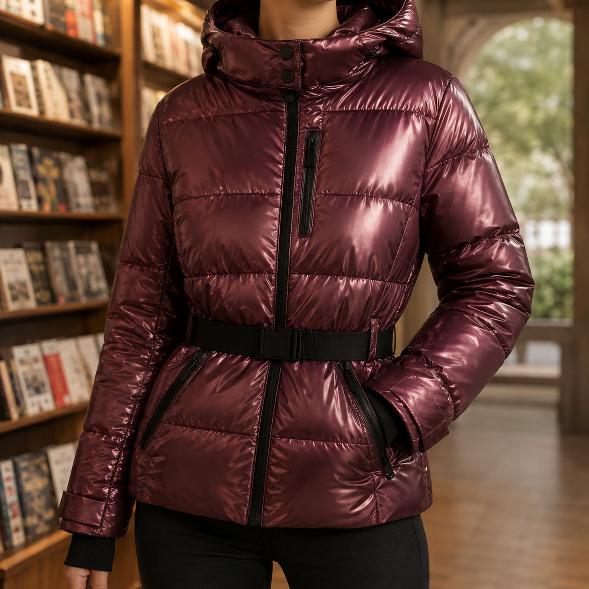 Ariadne-Rose Belted Jacket