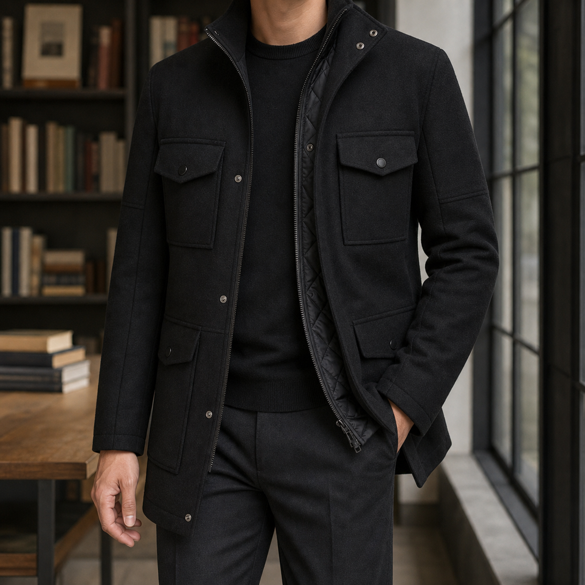 Havelock Wool Coat