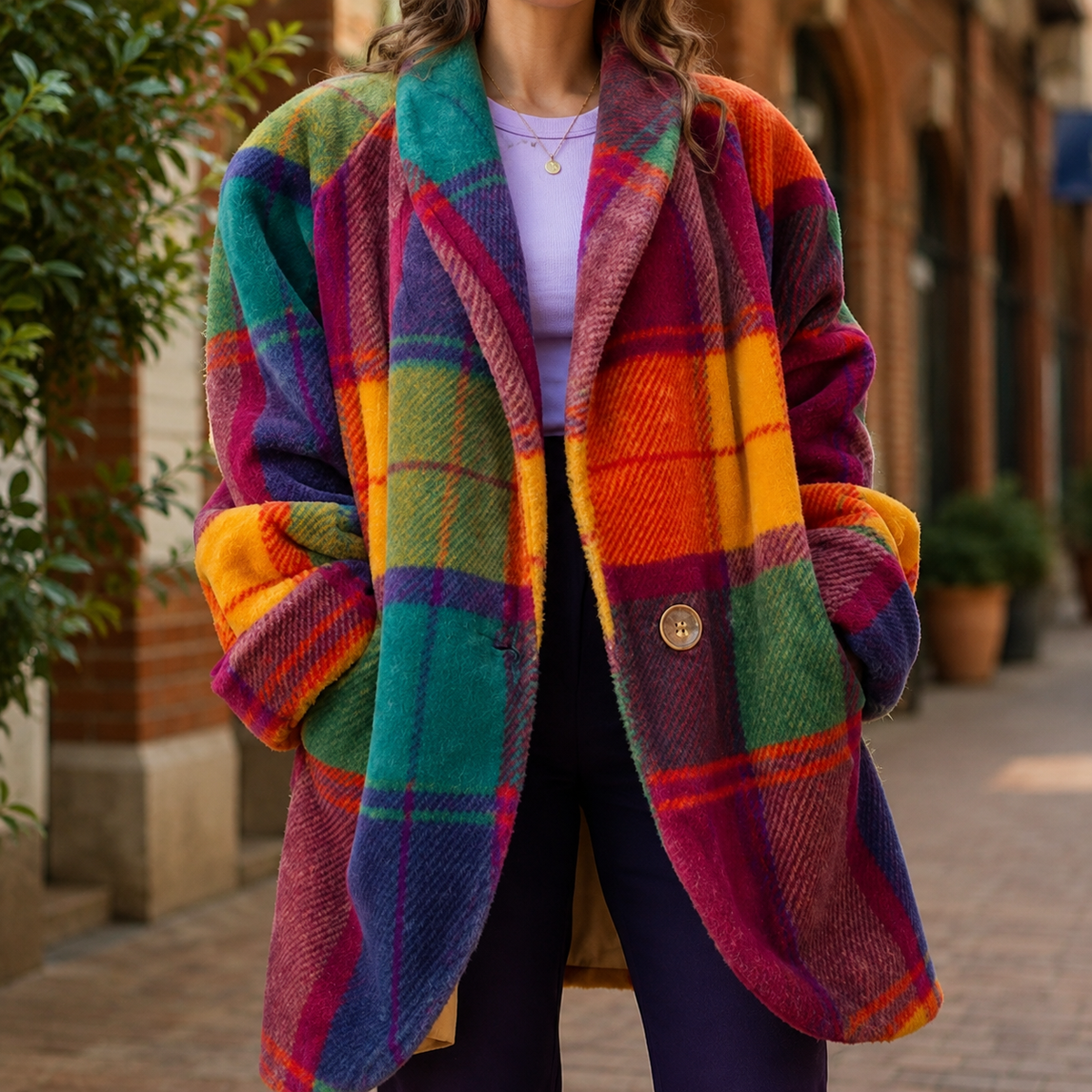 Solene-Mae Plaid Jacket