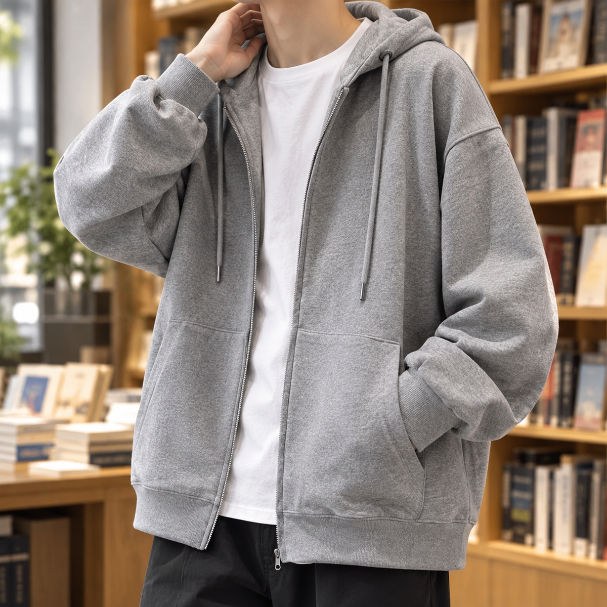 Percival-Jude Zip Hoodie