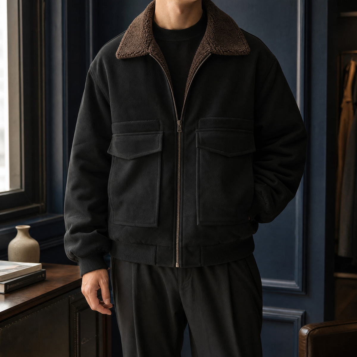 Clovis-Jude Aviator Jacket