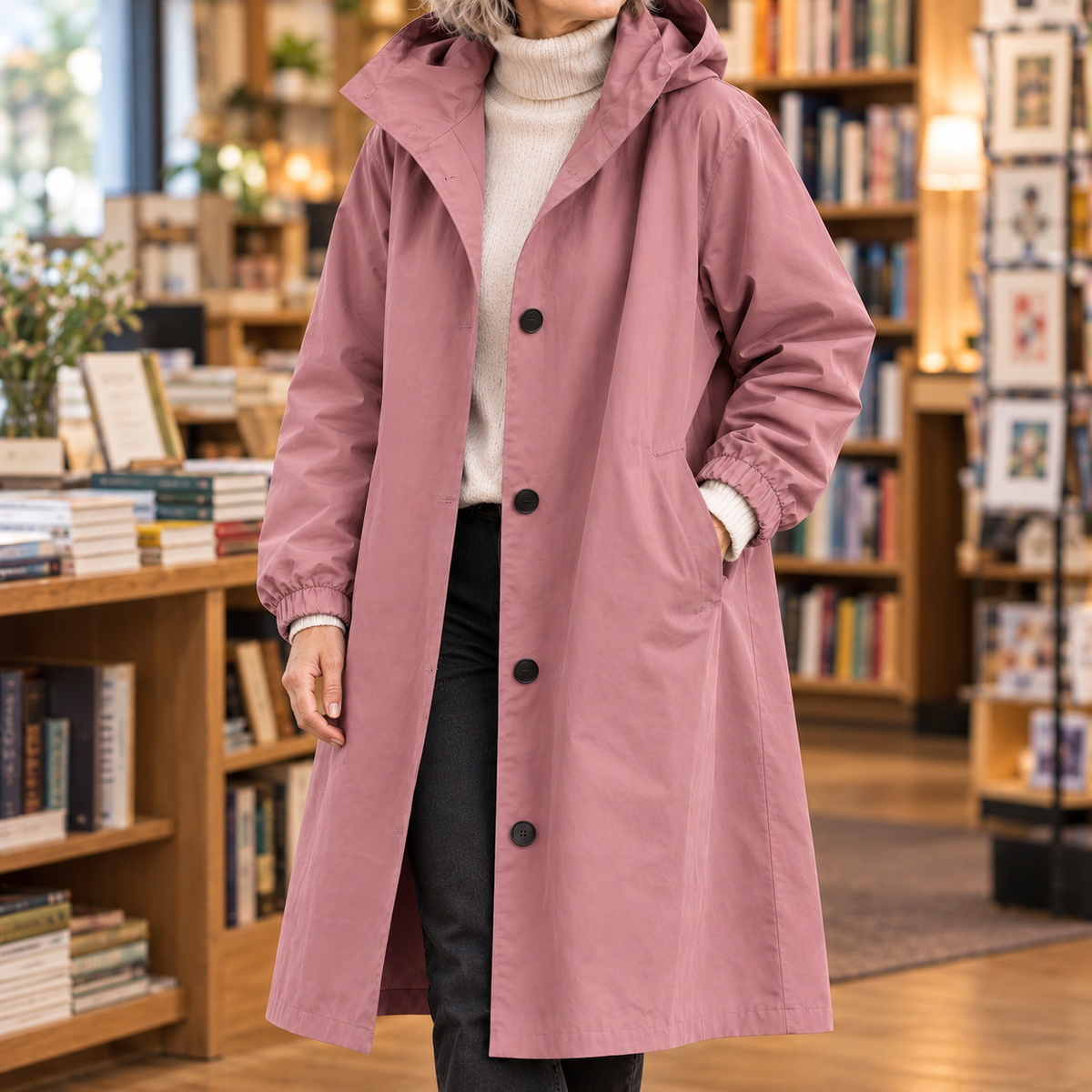Marina-Mae Hooded Overcoat