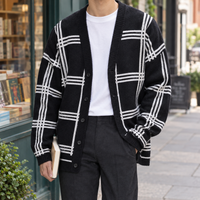 Solomon Plaid Cardigan