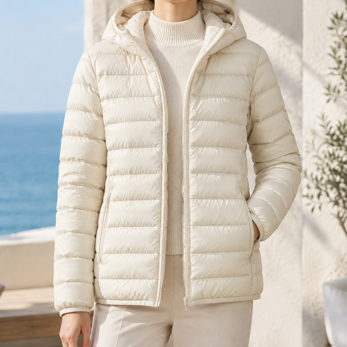 Olympia-Lane Hooded Puffer Jacket