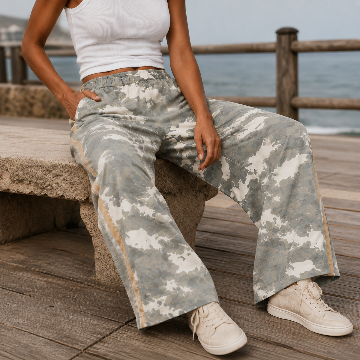 Imogen-Rae Wide Leg Pants