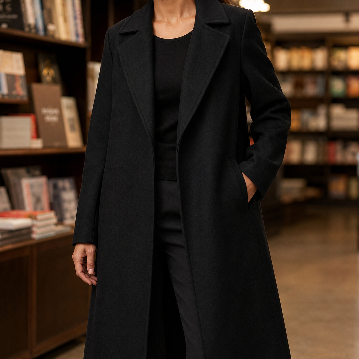 Eden-June Tailored Overcoat