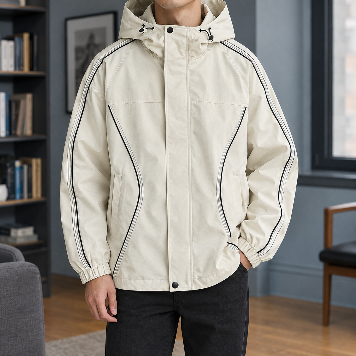 Sterling-West Piped Jacket