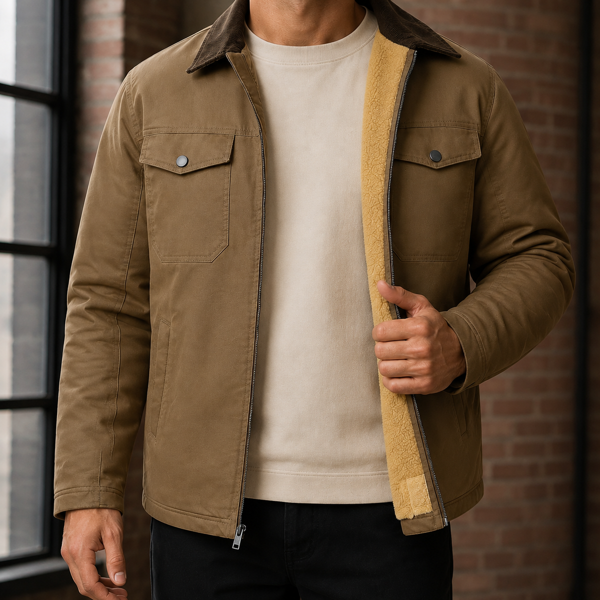 Gabriel-Dean Sherpa Jacket