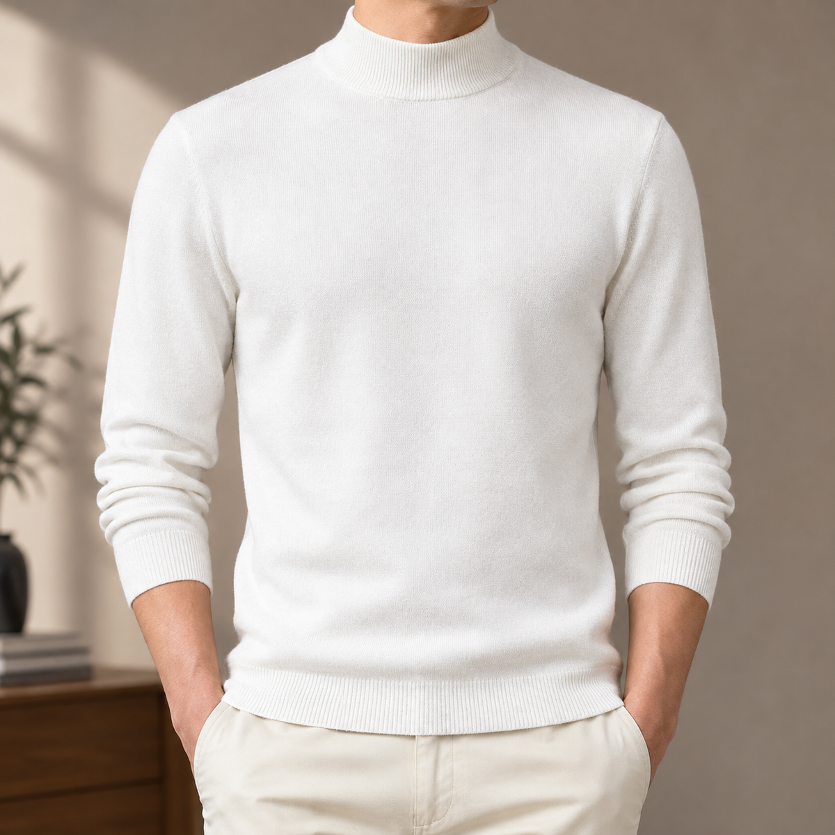 Florian Mock Neck Sweater